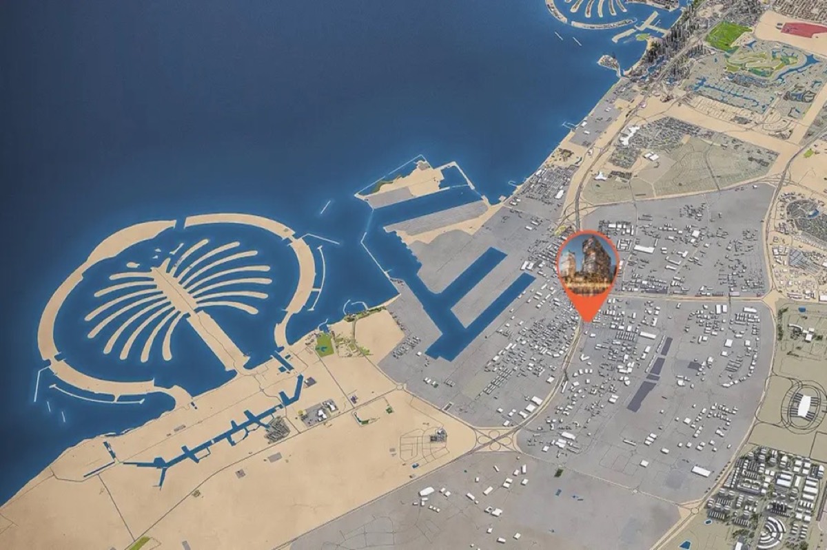 RAW District aerial masterplan view